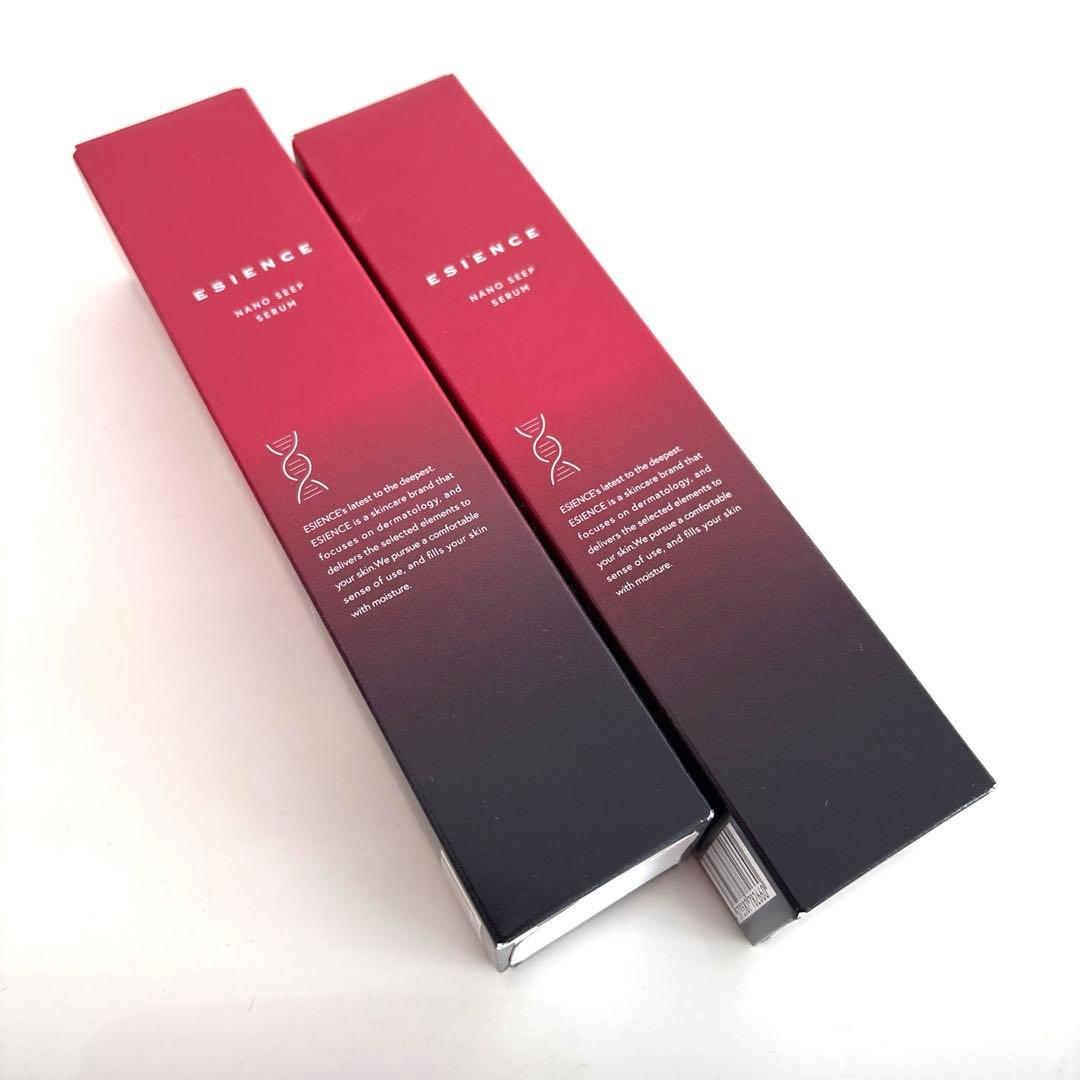 エシエンス ナノシープセラム 導入美容液 2本　フェイスマスク1枚