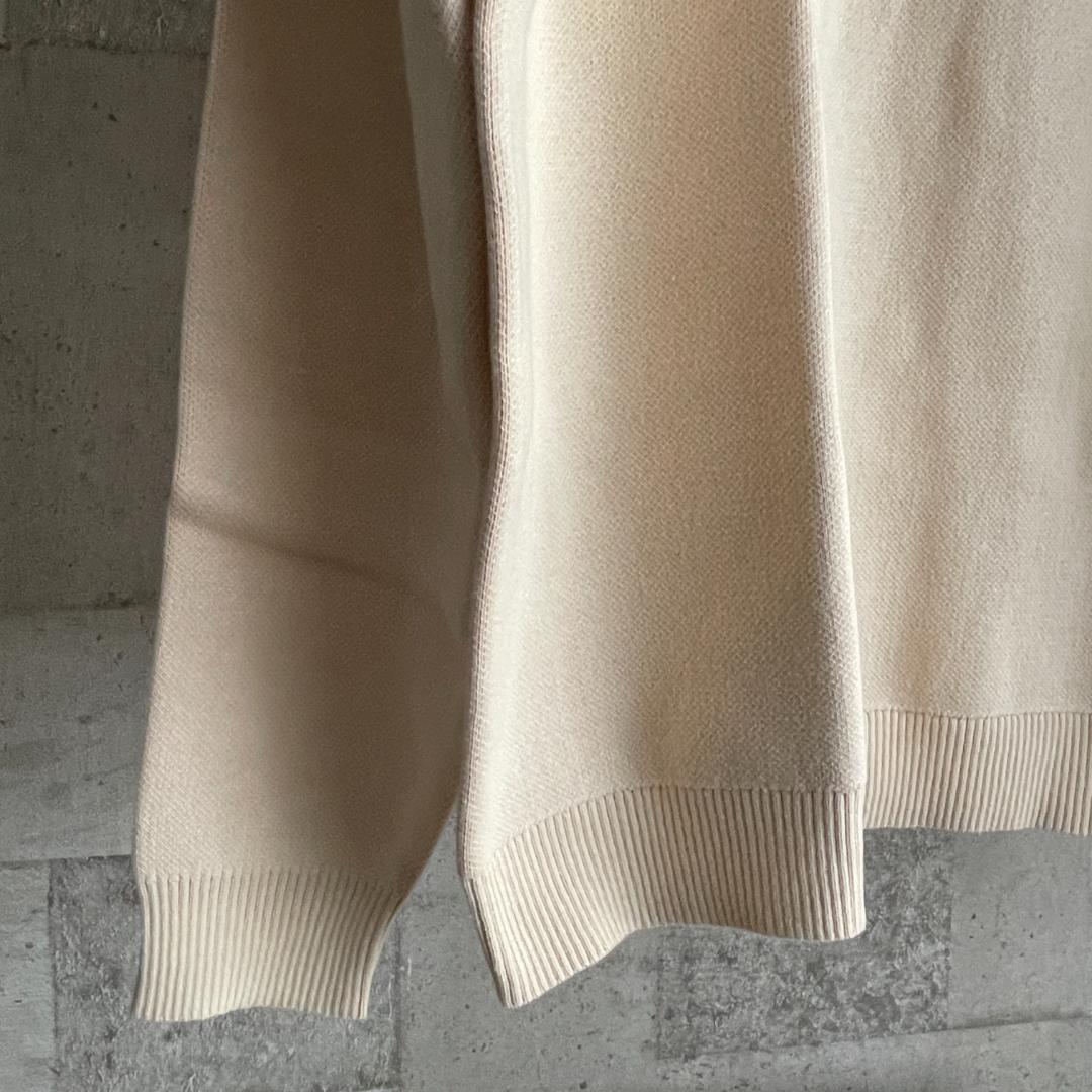 新品 Students Golf ジャガードセーター ゴルフニット カーキ L