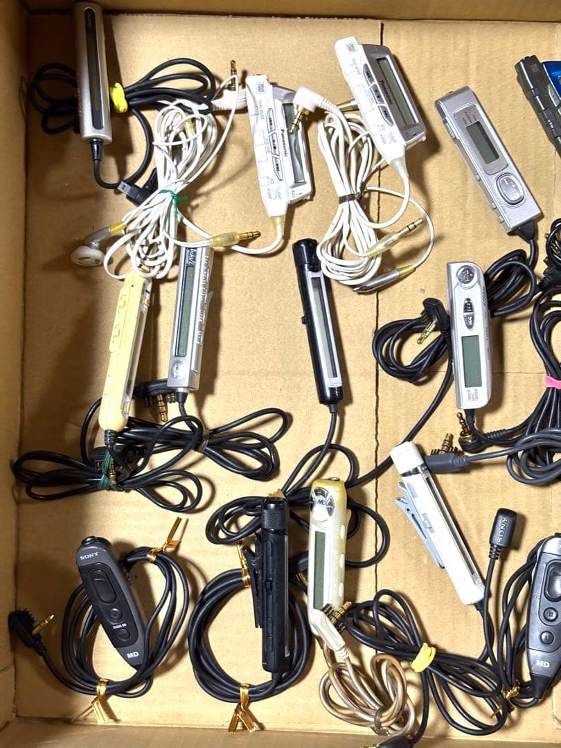 2点セットカセット MD CD等　リモコン　ジャンク品　40本まとめセット