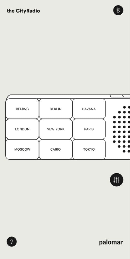 palomar the CityRadio ワイヤレススピーカー