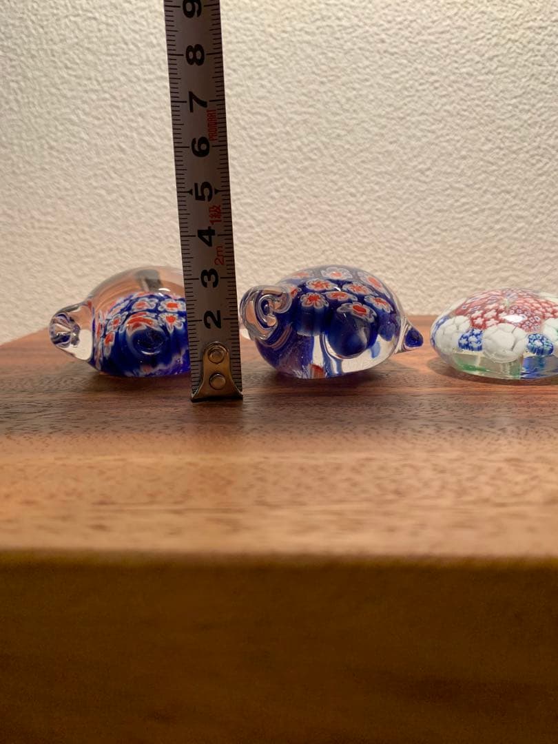 ムラーノガラス ミルフィオリ ザンフィリコ 小物4点セット murano