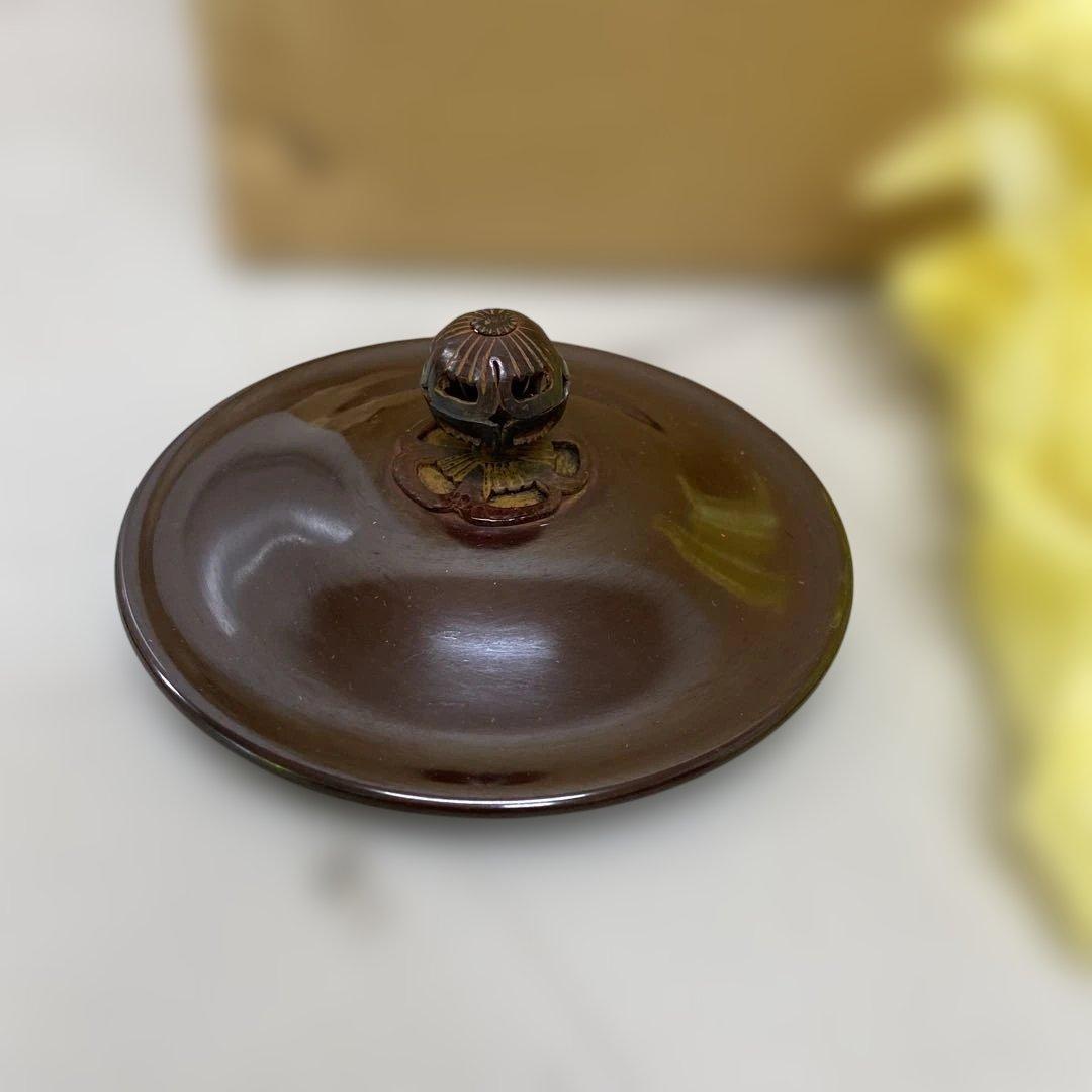 値下げ　美品　鬼面風炉　釜付　鉄風炉　練習用