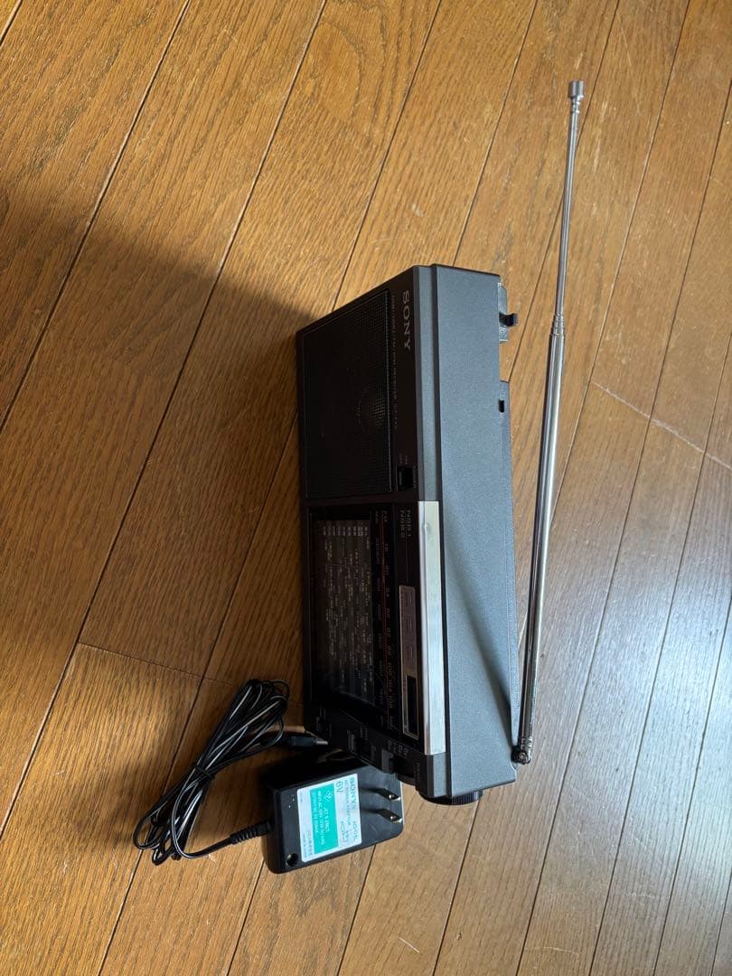 SONY ラジオ ICF-EX5 動作品　純正アダプター付きです　値下げしました