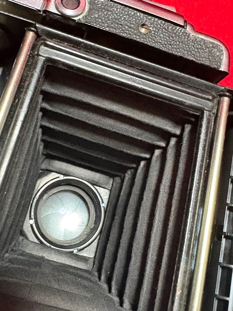 スーパーセミイコンタ(ツァイスイコン社} 純正革製カメラケース有り