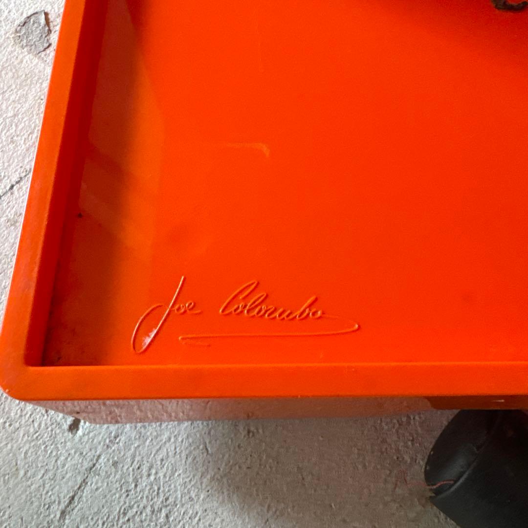 Joe Colombo ボビーワゴン人気色オレンジ