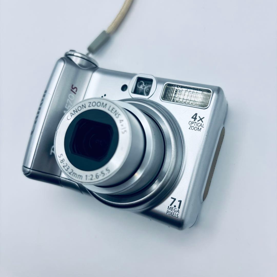 ②Canon PowerShot A570 IS コンパクトデジタルカメラ