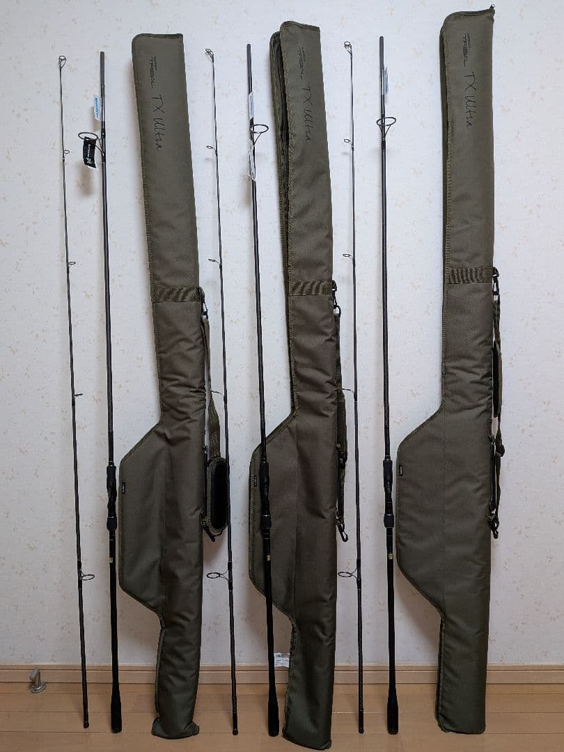 カープフィッシング　シマノトライバルウルトラ 　3本　引き取り限定