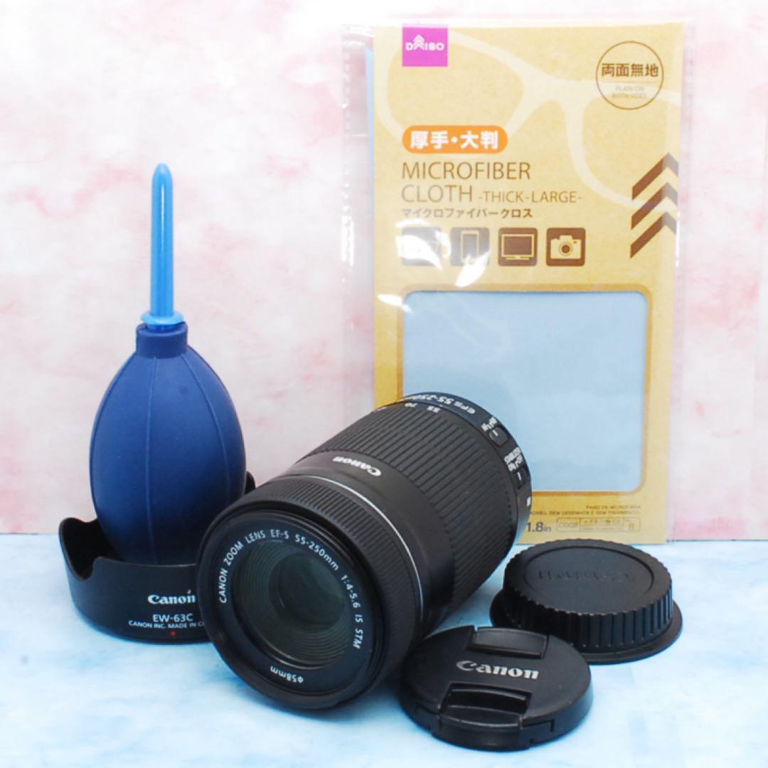Canon EF-S 55-250mm IS STM☆美品♪