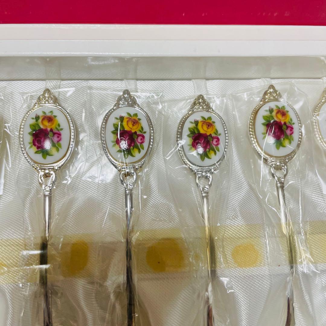 未使用 保管品 ロイヤルアルバート カントリーローズ カトラリー
