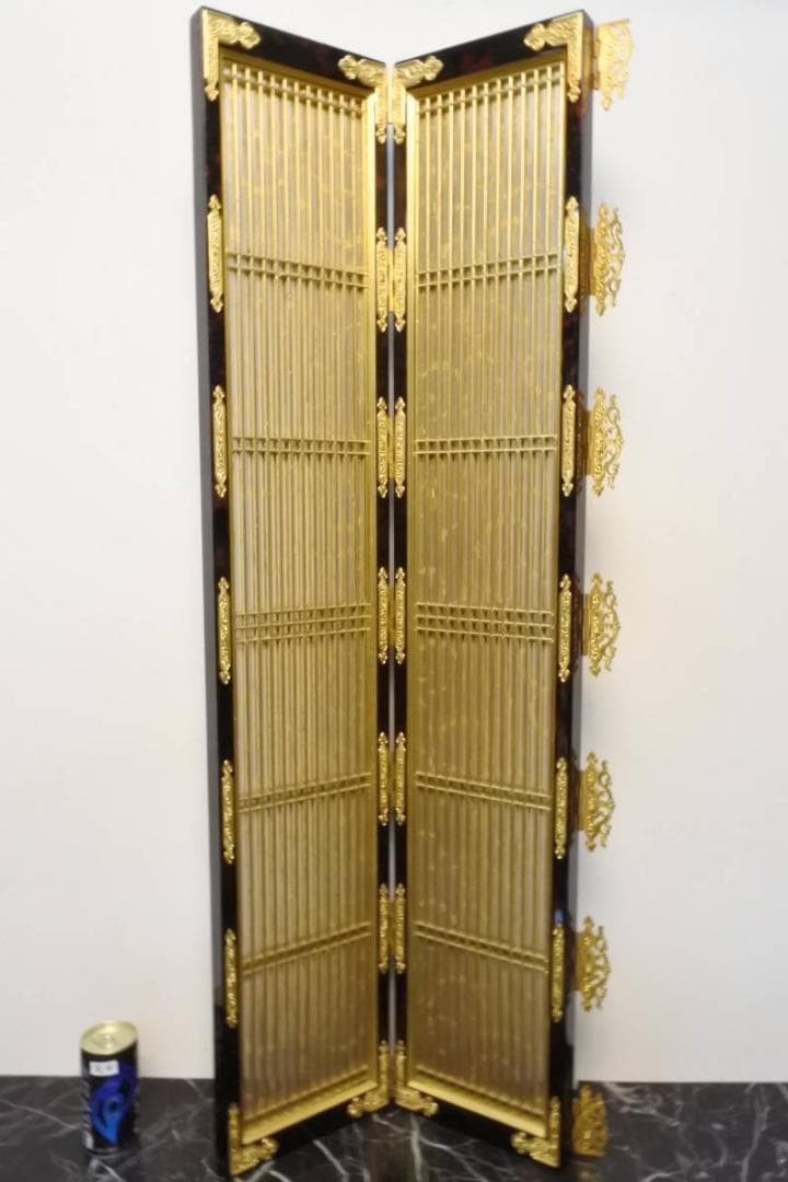 限定値下　【収集品】中扉　純金箔　仏壇　仏具　2751