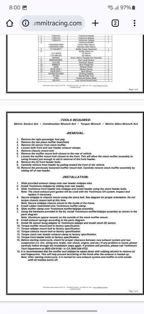 USヨシムラ用カーボンファイバー製マフラー　　Vストローム650　VP56A