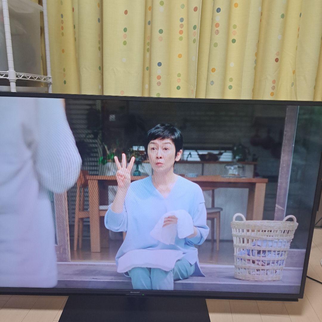 本日のみ価格SHARP 4k液晶テレビ2021年製AQUOS 4T-C50DL1