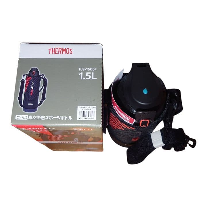 【新品】THERMOS FJS-1500F BKOR1.5Lブラックオレンジ