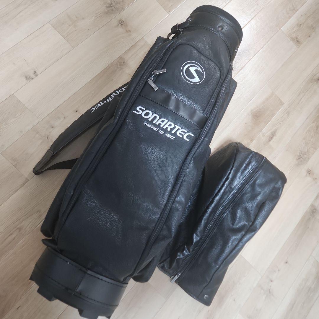 値下げしました！/ソナーテック/キャディバッグ/ブラック/ロイヤルコレクション