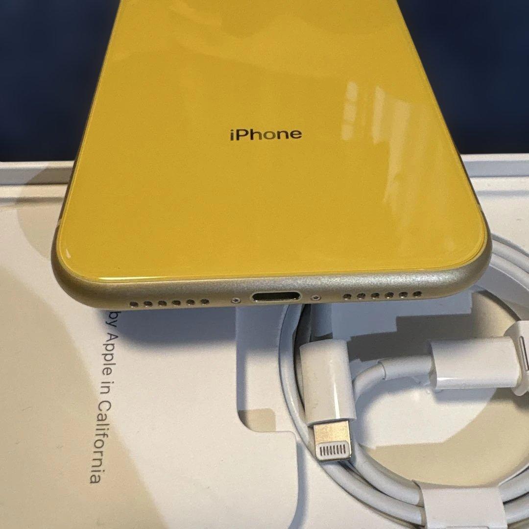 iphoneXR 本体 イエロー 128GB
