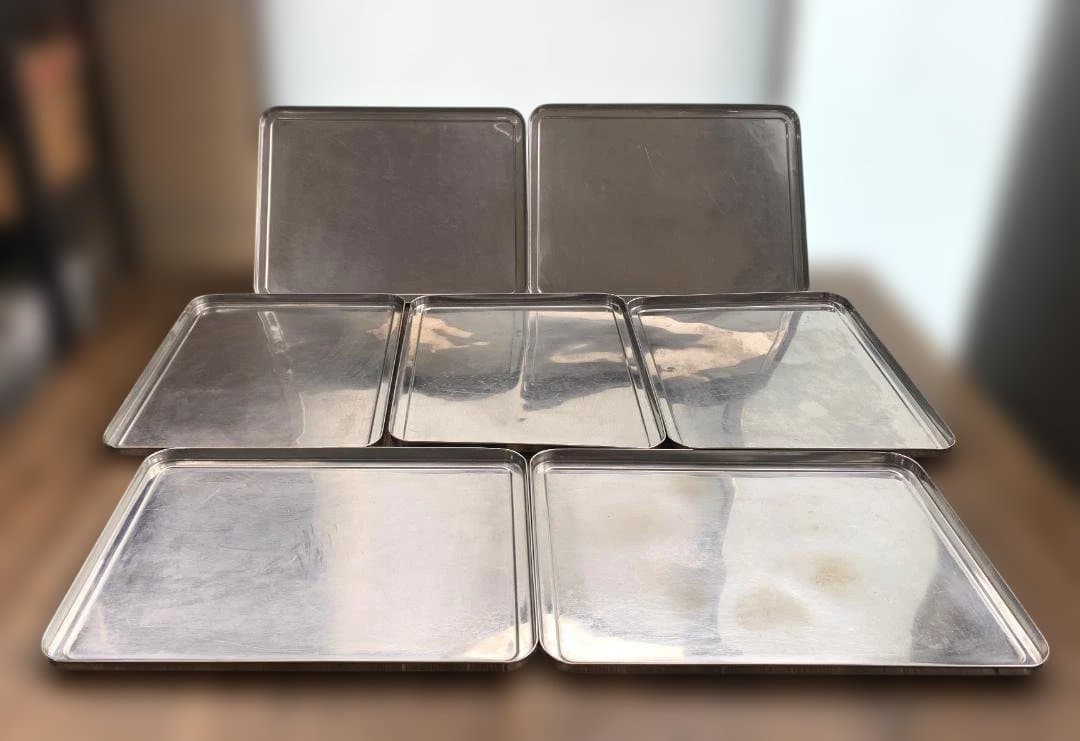 ステンレス システムバット 大50 餃子バット 蓋付き 7点セット 業務用