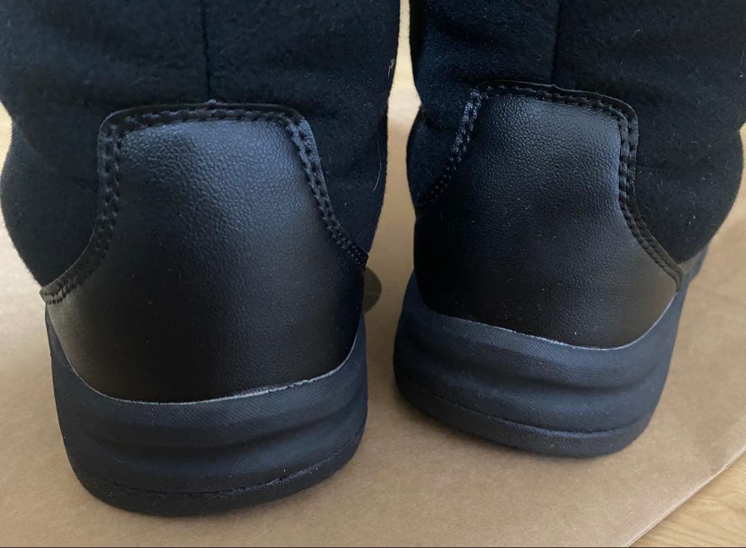 らんまりちょこ　THE NORTH FACE 防寒ブーツ　ブラック　25