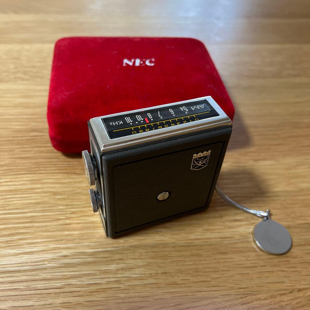 NEC製 AMマイクロラジオ ミニプレイ NT-8M91