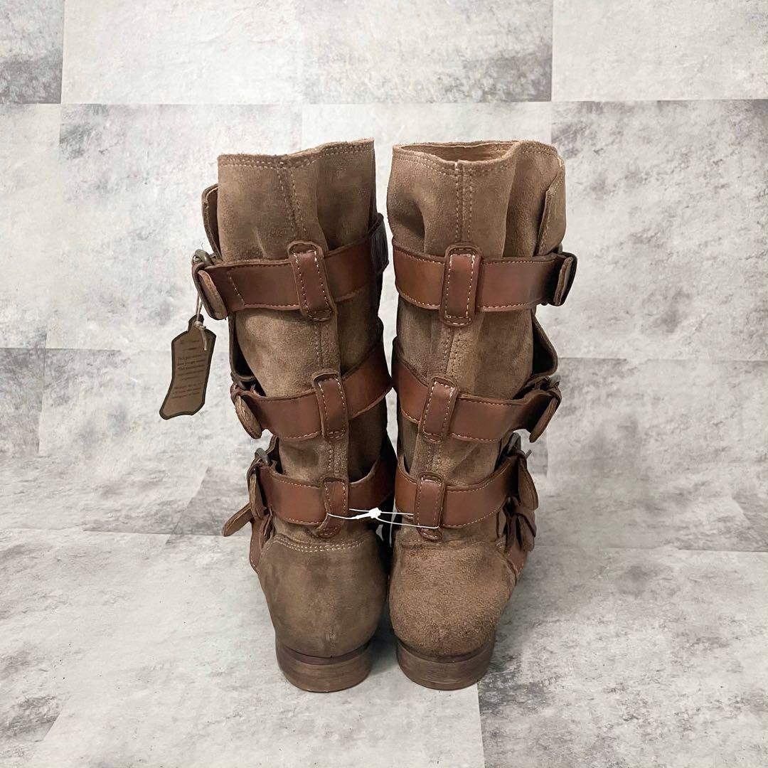 H by Hudson エンジニア ベルト ブーツ ヴィンテージ加工 NANA