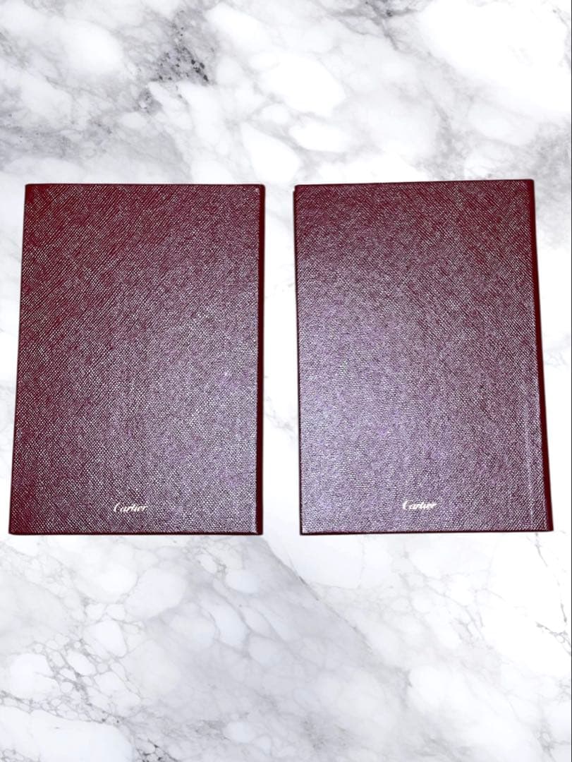 Cartier カルティエ　未使用　ノート2冊セット　箱入り　ノベルティ