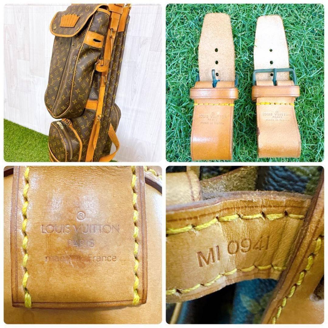 ルイヴィトン キャディバッグ モノグラム ゴルフ キャディバッグ 2way