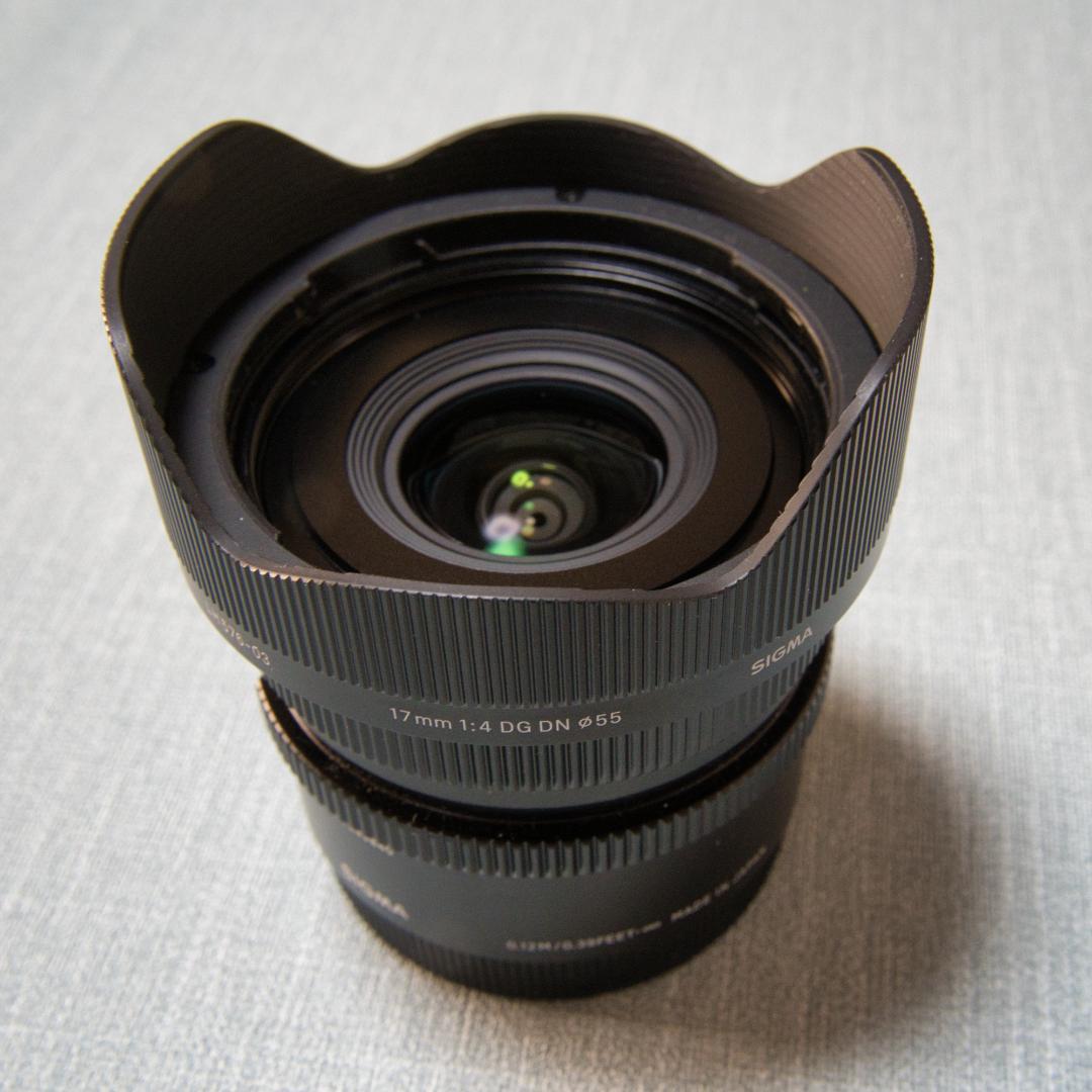 【美品】シグマ(SIGMA) 17mm F4 DG DN ソニーEマウント