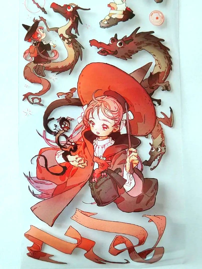 ☆のこり１☆♪J88＃魔女小甜心(PET)切り売り海外人物マステ女の子