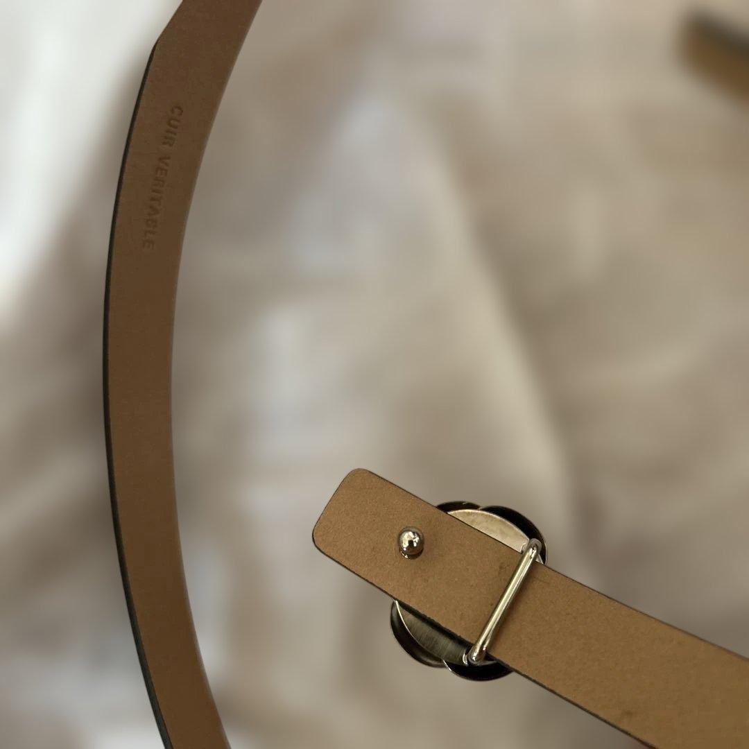 CHANEL シャネル　カメリアベルト 75