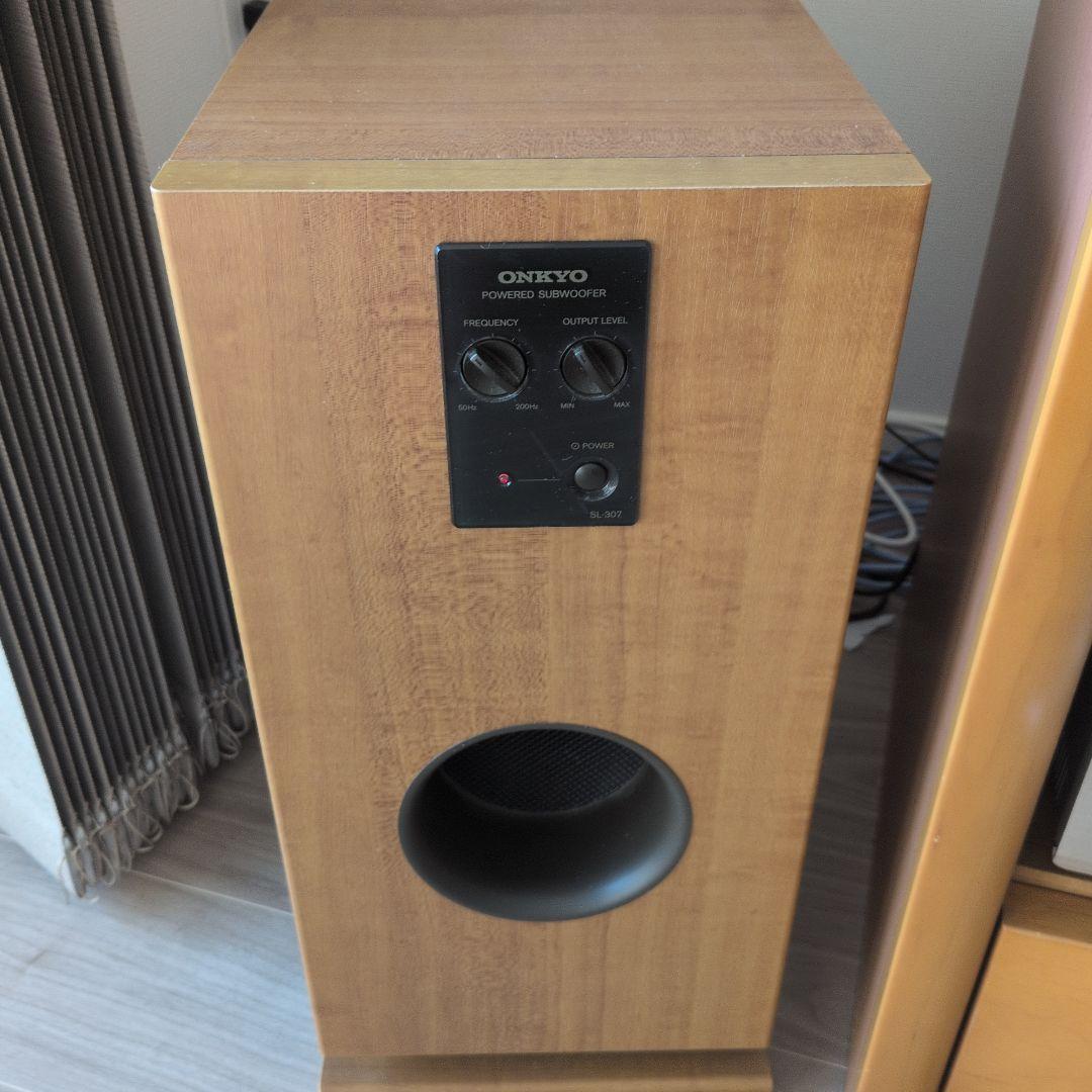 ONKYO アンプ内蔵サブウーファー SL-307