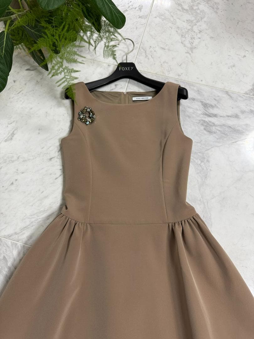 試着のみ★FOXEY/フォクシー ドレス ワンピース タイムレス 38