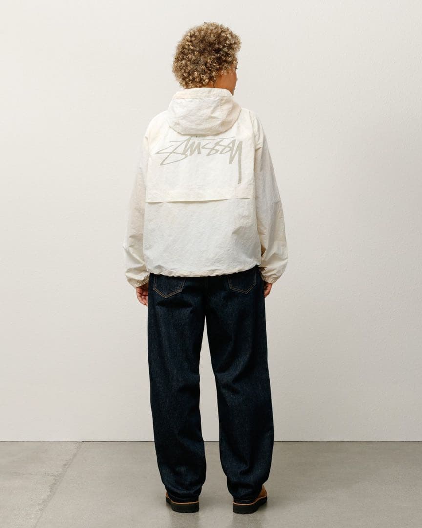 ジャケット・アウター stussy BEACH SHELL WAVE DYE