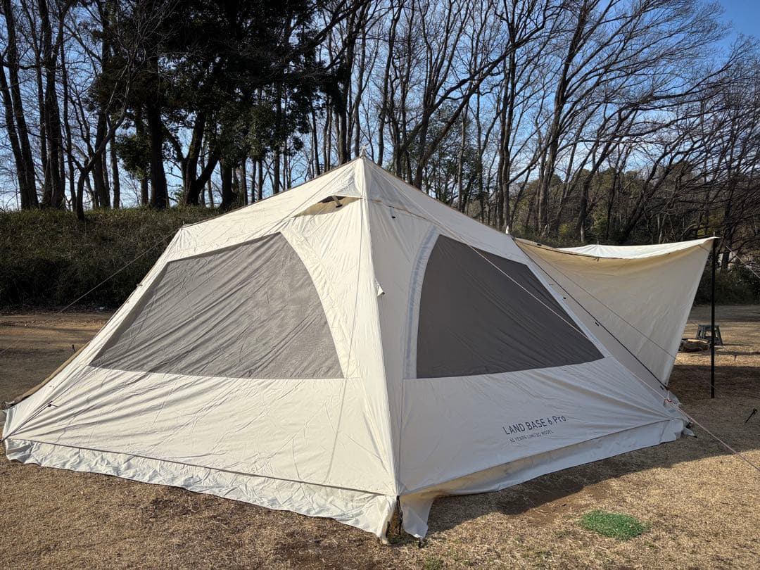 スノーピーク 65周年記念 ランドベース6 Pro. アイボリー