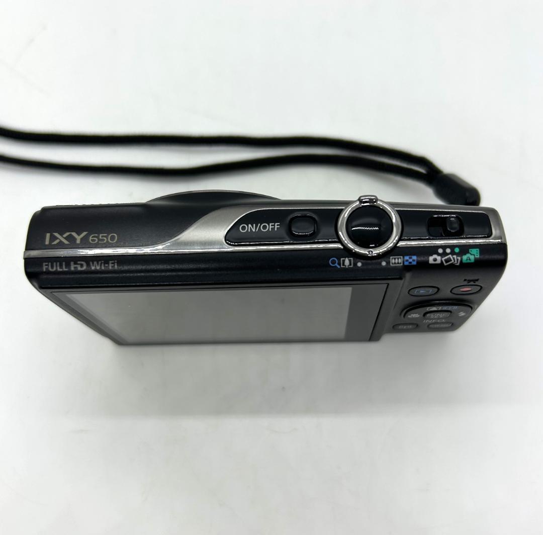 Canon IXY650 コンパクトデジタルカメラ ブラック 極美品