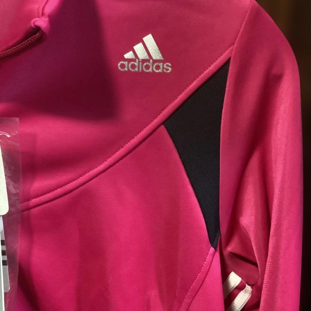 ❤️adidas ❤️ ピンク ジップアップジャケット