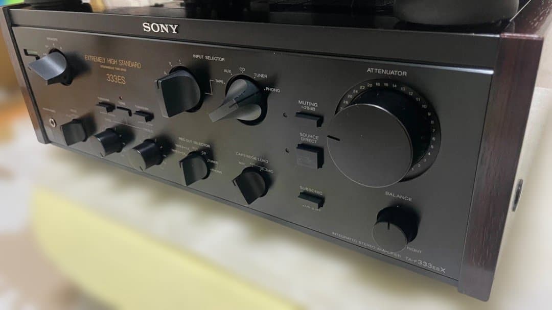 【動作美品】　SONY TA-F333ESX プリメインアンプ