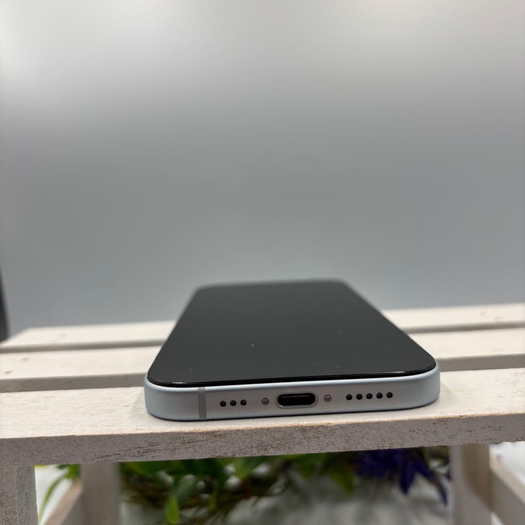 【美品】iPhone15 128GB ブルー 254