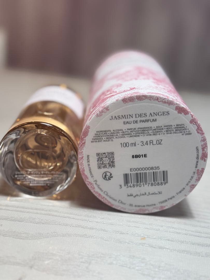 未使用　ジャスミン デ ザンジュ オードゥ パルファン100ml限定品 2025