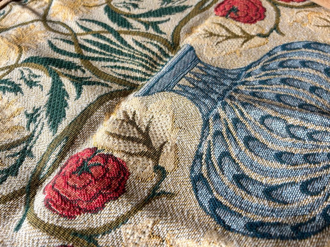 フレミッシュ織り　フレミッシュ　タペストリー　クッションカバー　2枚