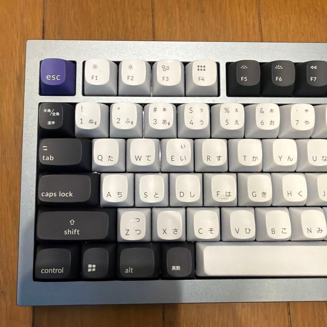 キーボード Keychron Q1 Pro 日本語配列 赤軸 シルバーグレー