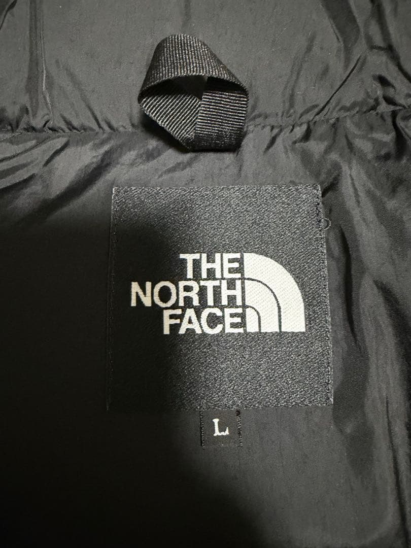 THE NORTH FACE 黒 ダウン ヌプシベスト