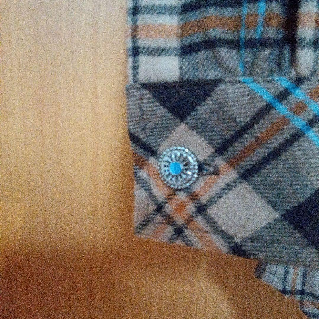 ※再値下げしました※　レリアンプラスハウス13+　リバーシブルチェックシャツ