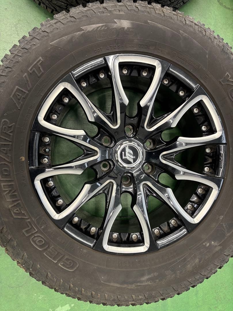 WORK CRAG PSV 18インチGEOLANDAR 4本　プラド　ホイール