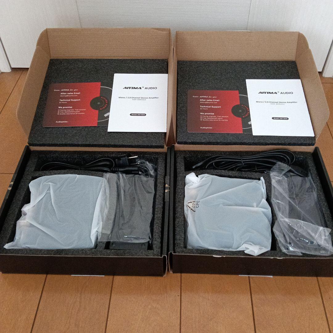 デジタルアンプ　AIYIMA A70 MAX ２台　新品同様