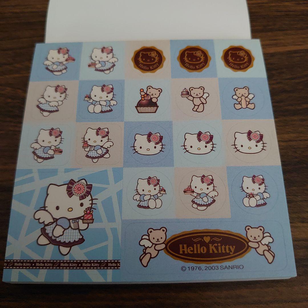 l*9様 新品未使用‪♡海外限定ハローキティショコラエンジェルメモ