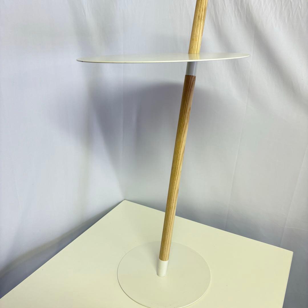 TUBE&ROD ホワイト サイドテーブル ナイトテーブル