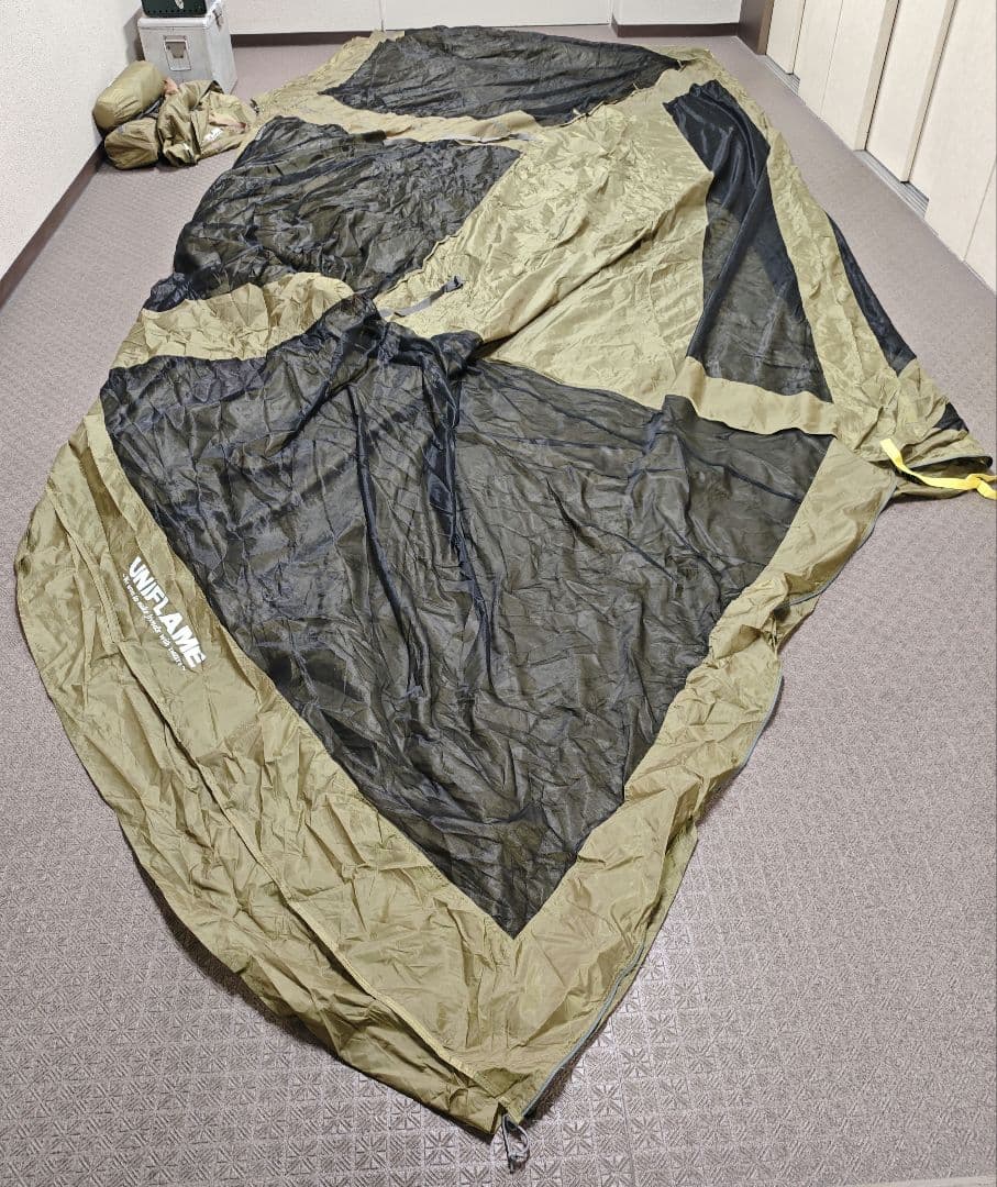 ユニフレーム revoタープ2L メッシュウォール2 L フラップ 3点セット