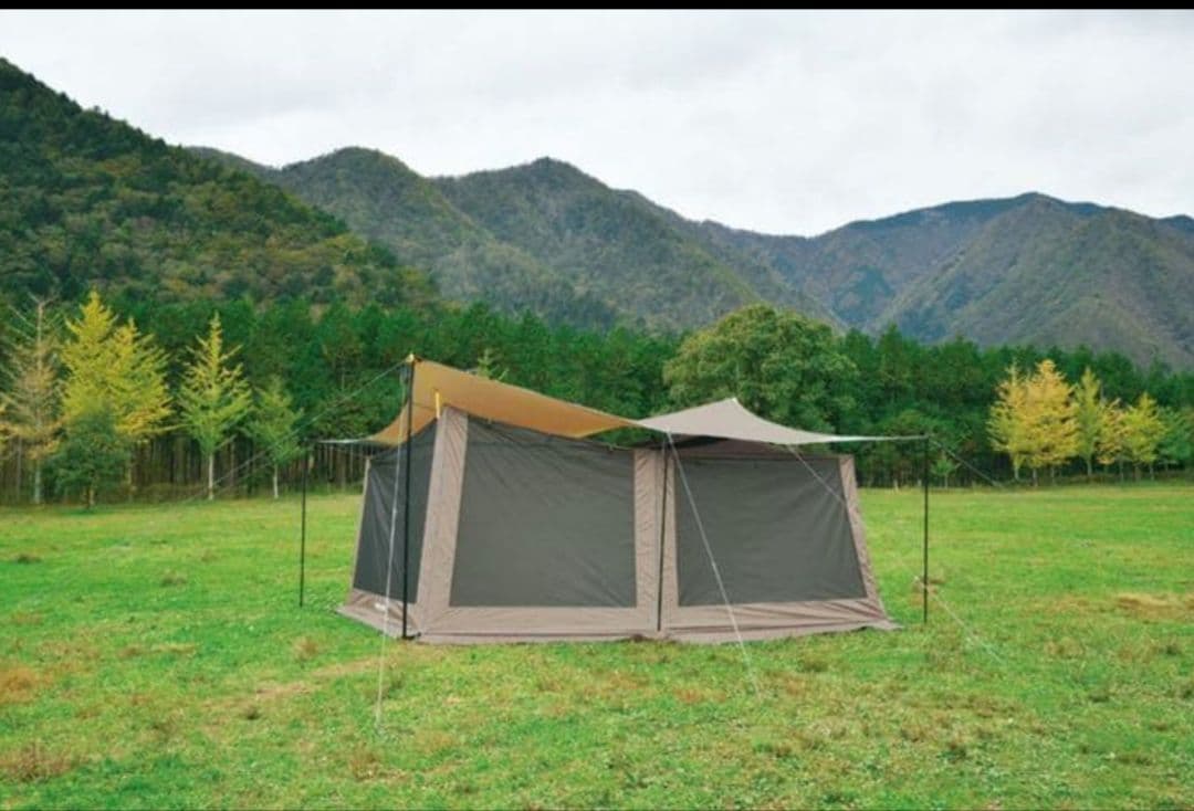 ユニフレーム revoタープ2L メッシュウォール2 L フラップ 3点セット