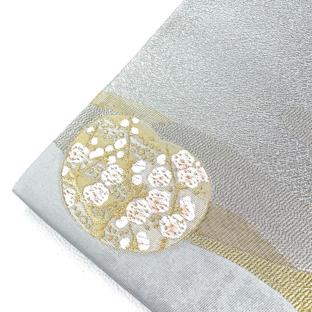 専用帯6042 5901 二点セット ●松尾光琳 琳派草花図 高級 正絹 落款