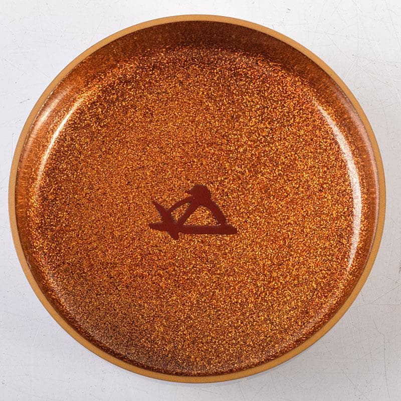 茶道具　横山一榮作　御所車蒔絵　平棗　内金梨子地　鵬雲斎極め箱　V　8336