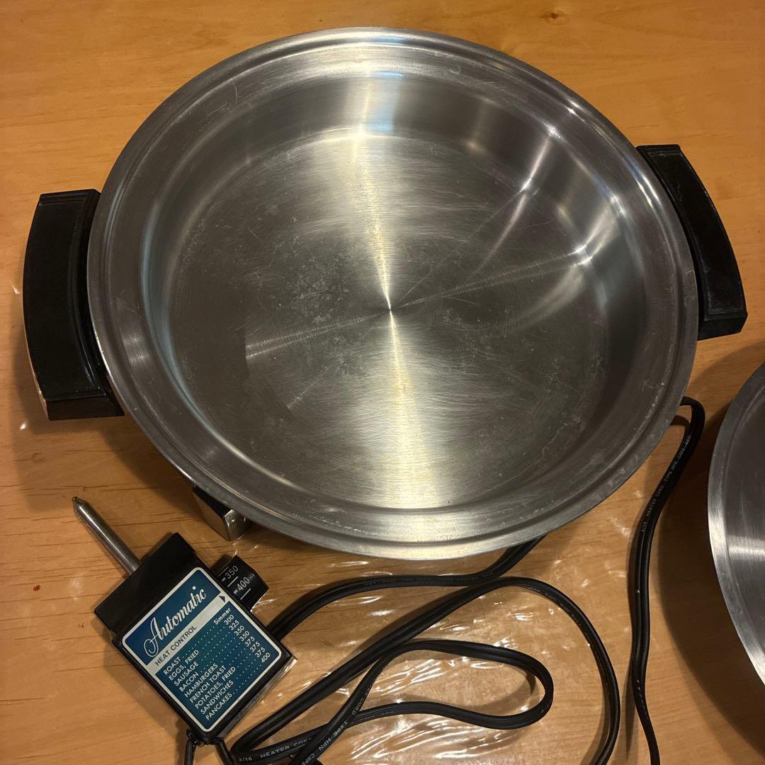 ロイヤルクイーン　電気フライパン　両手鍋　used ロイヤルクィーン